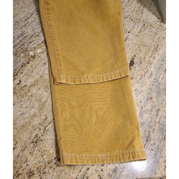 Vintage Bugle Boy Special Issue Industrial Men Size 36L Tan Tapered Jeans - Picture 14 of 16